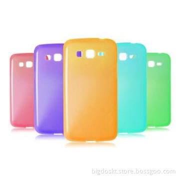 Colorful tpu soft case for samsung Grand 2 G7016 tpu case p